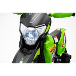 Elektrická motorka Cross - zelená